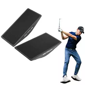 BGL Golf Power Shift Plate Swing Practice Центр тяжести Shift Instant Power Balance Practice [Set 2] чёрный