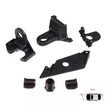 BHL504 Ремонт корпуса фары Монтажный кронштейн Кронштейн зажимов Комплект правой стороны для VW Passat 3C B7 362 365 2011-2014 3AA998226