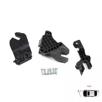 BHL541 Ремонтный кронштейн держателя фары, набор вкладок с правой стороны для A6 C7 4G Avant Sedan A6L Allroad Quattro S6 4G0998122A