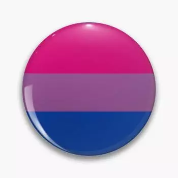 Bi Pride, большой флаг с принтом, мягкая пуговица, значок, металлическая брошь, креативная мультяшная забавная милая модная шляпа, ювелирные изделия