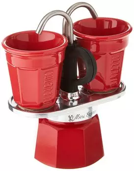 BIALETTI Bialetti Mini Express 2 Cup Direct Fire Cup Included Maker Espresso Maker Type/Espresso (Кофе Маккинетта)