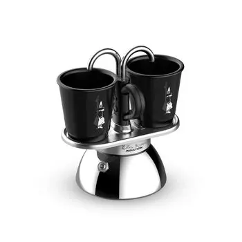 BIALETTI Bialetti Mini Express Induction 2 чашки IH совместимая чашка прямого огня в комплекте кофеварка эспрессо кофеварка и тип/эспрессо (Кофе Маккинетта)