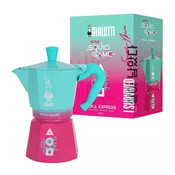 Bialetti Mocha Express Кальмар Дичь 6 Чашек зелёный