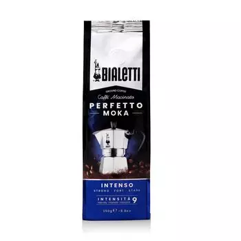 Bialetti Perfetto Mocha Intenso Итальянский кофе мелкого помола Кофе эспрессо в зернах (Порошок / / 250г)