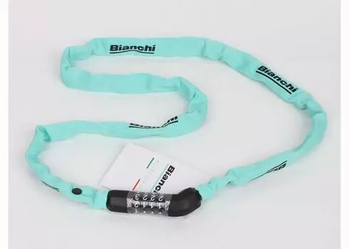 Bianchi Lock Celeste 1000mm Dial Chain Lock B JPP0202002CK000