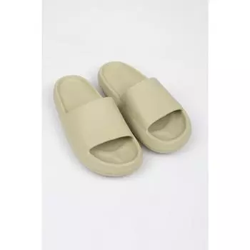 Биатрис Бежевые Летние Пляжные Тапочки Eva Daily Beach