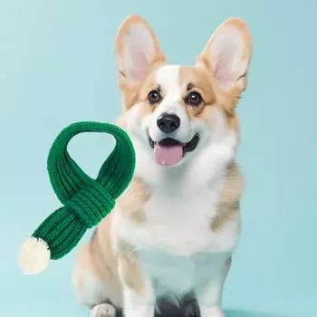 Bib Easy To Carry Soft And Gentle Lovely Comfortable Christmas Dog Costume Autumn And Winter Scarf Warm And Cosy Durable Soft S