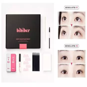 Bibiber Perfect Curling Eyelash Perm Kit Набор для завивки ресниц на 10 шт.