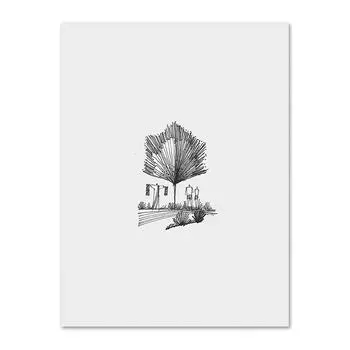 Библейские принты Бытия Адам и Ева получают одежду, настенное искусство христианской веры, декоративная картина, убеждения, холст, постер, искусство 21x30cm No Frame