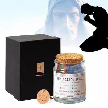 Библейские стихи в банке Банка с библейскими стихами Банка с христианскими писаниями Христианские открытки Банка с библейскими стихами Карточки с библейскими стихами Банка для ежедневного размышления