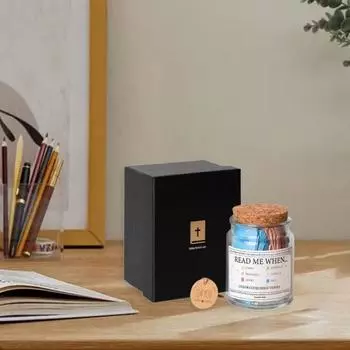 Библейский стих, стеклянная банка, осознанность, благодарность, вдохновляющие библейские цитаты, украшение для контейнера, орнамент, эмоциональная поддержка B