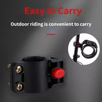 Bicycle 5 Digit Code Cable Lock 1200mm*12mm Anti-theft Bike Password Lock Bike Security Steel Cable Cycling Lock Bike Parts чёрный