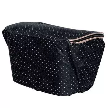 Bicycle Basket Cover Fashion Basket Cover Wide Front Basket Black 34256