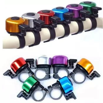 Велосипедный звонок, звонок с ручным приводом, мини-звонок для автомобиля, вращающийся звонок, на выбор несколько цветов 22.2 Aperture чёрный