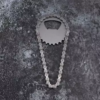 Bicycle Bike Kitchen Bottle Tools Drinks Opener Bar BBQ Beer чёрный