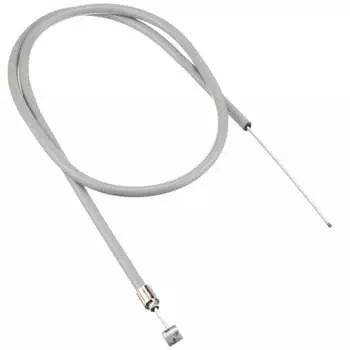 Bicycle brake wire with liner outer 65cm gray 61596