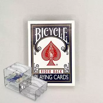 Bicycle Card 808 Rider Bag Синий Прозрачный набор подносов