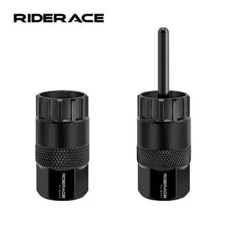 Bicycle Cassette Lockring Removal Tool CR-V Steel Bike Cassette Sprocket Sleeve Cassette Flywheel Sprocket Remover Repair Tools