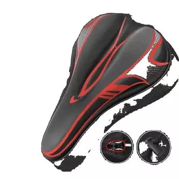 Bicycle Cushion Cover Mountain Bike Silicone Cushion Cushion Default