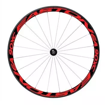 Bicycle Decals MTB Bike Reflective Stickers Bicycle Stickers Bicycle Rim Decals Bike Wheel Rims 5 red
