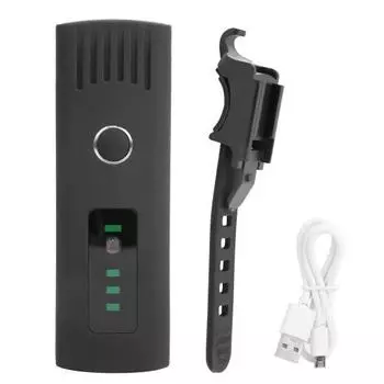 Bicycle Front Lights USB Charging Waterproof LED Bicycle Cycling Head Lamp Black