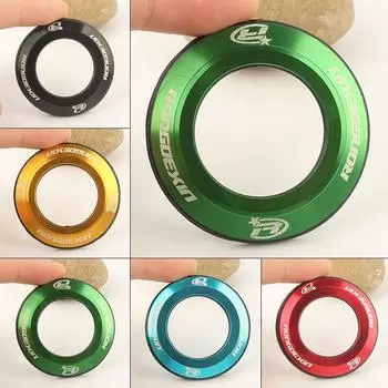 Bicycle Headset Cap Mountain Bike Cycling Top Cap Flat Styler Portable золотой