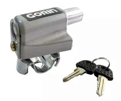 Bicycle key cylinder front wheel lock for Standard Hawk 43645