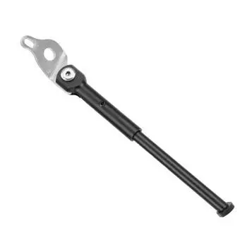 Bicycle Kickstand Aluminum Alloy Durable Sturdy Practical Bike Replacement ComponentsShort Black Short Black