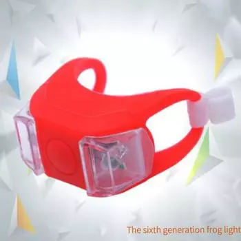 Bicycle Light 6 Generation Frog Light Ag10 Battery Silicone Light Led Bike Frog