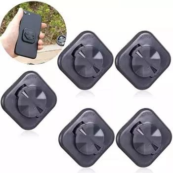 Bicycle Mobile Phone Sticker Mount Phone Holder Riding Strong Adhesive Support Stand Back Button Paste Adapter
