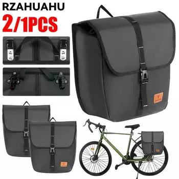 Bicycle Rear Seat Bag Multifunction Rear Seat Panniers Pack Waterproof Bicycle Saddle Bag with Handle MTB Road Bike Accessories