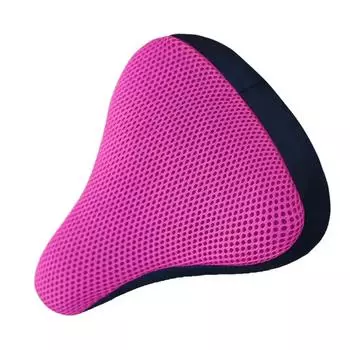 Bicycle Saddle Thicken Bicycle Seat Cover Breathable Honeycomb Design High Strength Bike Cushion Cover Bicycle Parts
