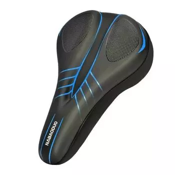 Bicycle seat cover silicone thickened comfortable soft road bike bicycle seat cover accessories mountain bike seat cover