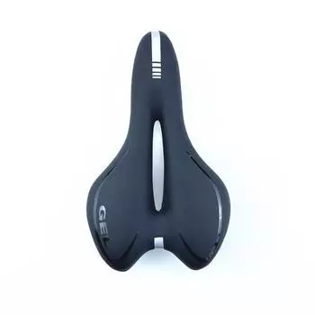 Bicycle Seat Cushion Mountain Bike Seat Saddle Silicone Seat Cushion Soft Riding 260MM*160MM чёрный