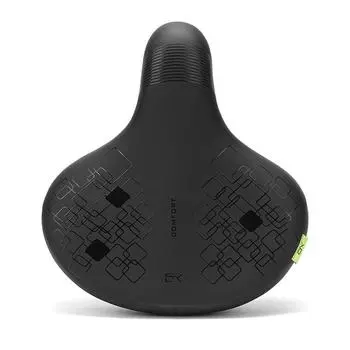 Bicycle seat cushion saddle bicycle seat cushion anti-butt pain mountain bike seat cushion bicycle seat road bike seat cushion 33*30*10cm чёрный