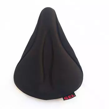 Bicycle silicone seat cover, mountain bike silicone seat cover 210G silicone seat cushion