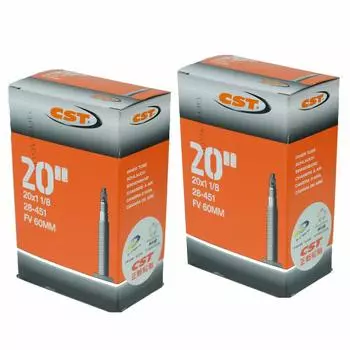 Bicycle Tire Tube 1 451 Minivelo Folding Bike BMX Bicycle Inner Tube Bicycle Parts 2pcs Valve 451 60mm 20 1/8