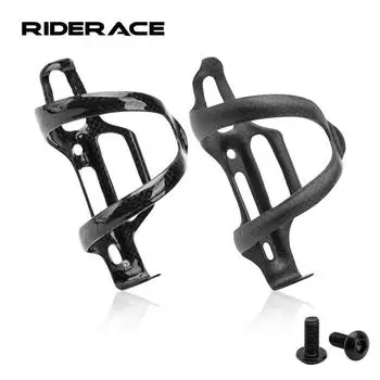 Держатель для бутылки с водой для велосипеда, полностью из углеродного волокна, матовый/глянцевый, суперлегкий, велосипедное оборудование, держатель для бутылки для шоссейного велосипеда MTB с болтами Gloss 1pcs