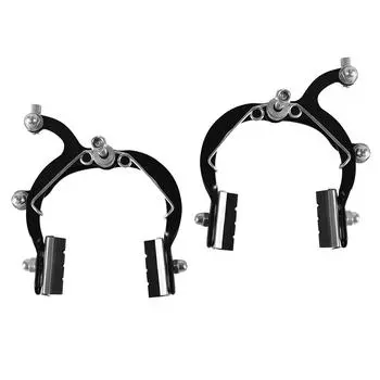 Bicycles C Type Brakes Calipers Road Bike Front & Rear Brakes Side Pull Caliper Bicycles Rear & Front Brakes Enduring чёрный