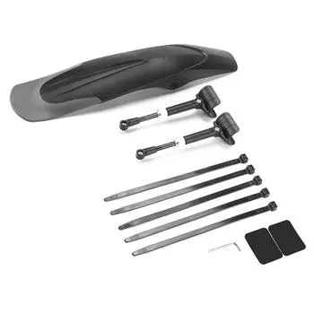 Bicycles Mud Guard Widen Bikes Hybrids Mudguard Front or Rear Mudguards Adjustable Folding Bikes Mudguard for Bicycles A