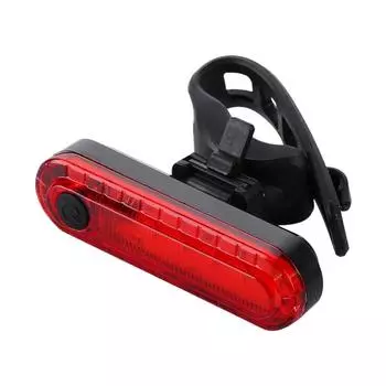 BicycleTail Light USB Rechargeable For Night Riding Back Bike Taillights Red LED Bright Rear Bike Light Cycling Safety Q4Z0