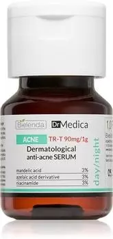 Bielenda Dr Medica Acne Sebum и сыворотка для лица, регулирующая акне TU прозрачный