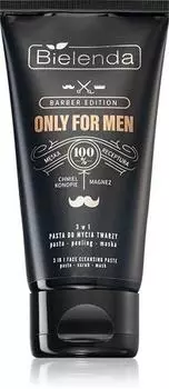Bielenda Only For Men Barber Edition мыло-паста 3 в 1 TU прозрачный