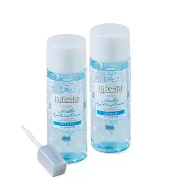 Bifesta Micellar Eye Makeup Remover, 290ml, 2 units