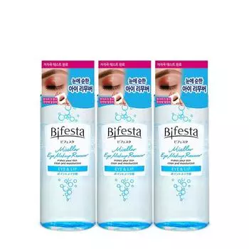 Bifesta Мицеллярное средство для снятия макияжа с глаз, 145 мл, 3 шт.