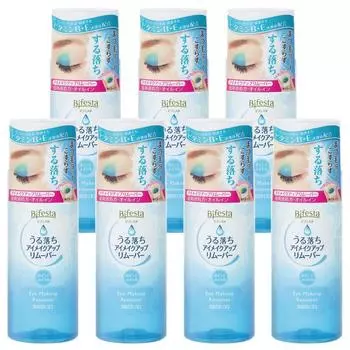 Bifesta Uruochi Water Cleansing Eye Makeup Remover 145mL x 7 pieces [Set product]