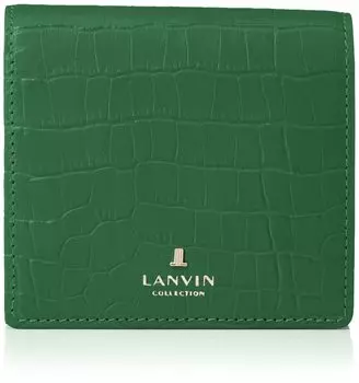 Bifold BOX Wallet La Mer Purse Green [Lanvin Collection] 65-6710
