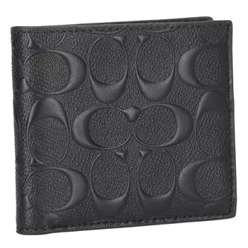 Bifold Wallet 75363 BLK [Coach] Men s [Item]