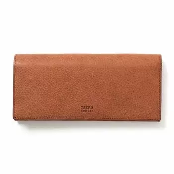 Bifold Wallet Arizona Classic Dark Brown [Takeokikuchi]