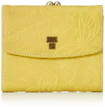Bifold Wallet Butterfly Dance Clasp Bifold Wallet Light Green [Anna Sui] Women s 316791-72